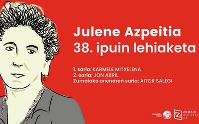 Maximinaren Txurroak ipuina saritua Zumaian