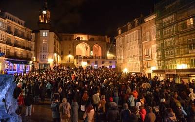 Indarkeria matxistaren kontra kaleak hartu dituzte