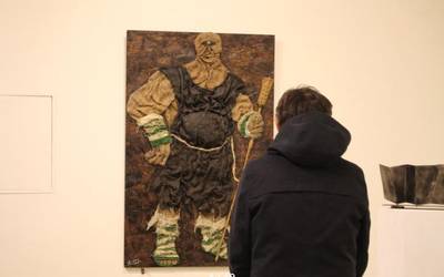 Gaur da Iñaki Olazabalen omenezko erakusketa ikusteko azken eguna