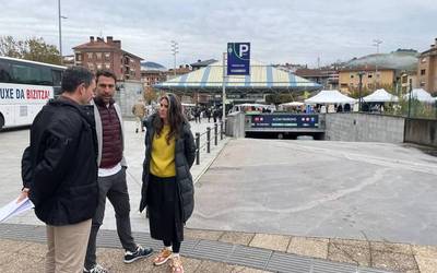 Aldai plazako aparkalekua 24 orduz erabili ahalko da 2,5 euroren truke bihartik aurrera