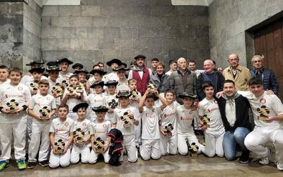 Zazpi lehia, 51. Kontzejupeko Pilota Txapelketaren finalen egunean