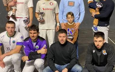 Aldalur eta Zubillaga garaile, bigarren mailako palako Gipuzkoako Txapelketan
