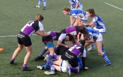 ART-ko neskek Mojategin berrekingo diote ligari, La Unicaren bisitarekin