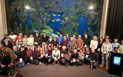 Afedegi elkartearen saria jaso du Oria Bizi elkarteak