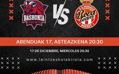 Kosner Baskonia-ren partidua ikustera joango gara abenduaren 17an!