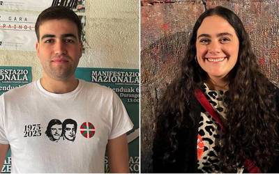 Beñat Loidi eta Amets Arexolaleiba: "Guretzat borroka eta intsumisio eguna da abenduaren 6a"