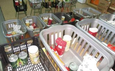 Sakandarren ia %5ak erabiltzen du Elikagai Bankua