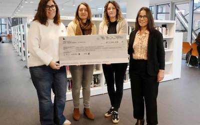 Zabalketa GGKE-ak jaso ditu Bigarren Eskuko Liburuaren Azokan bildutako 13.173 euroak