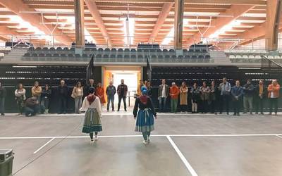 Lezao kirolgune berritua inauguratu dute Agurainen