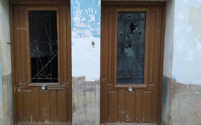 Txartxenekoako kristalak hautsita