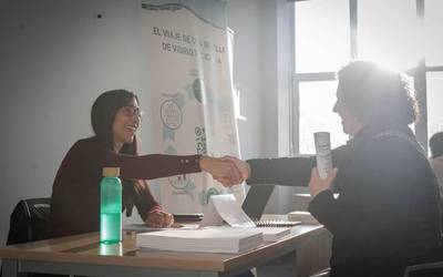 Langabeak eta langile bila dauden tokiko enpresak elkartu ditu Aiaraldeko I. enplegu azokak