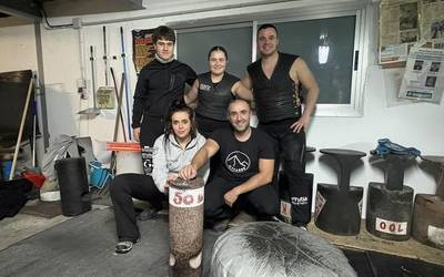 "Harri jasotzeak harrapatu gaitu"