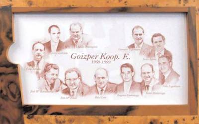 Goizperren sortzaileek eta bazkideek omenaldia jasoko dute hilaren 20an