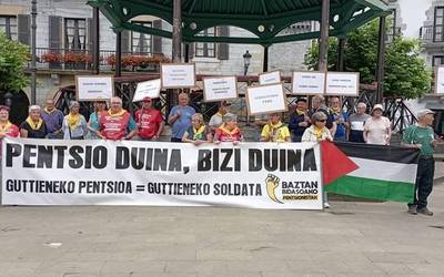 Aurtengo azken elkarretaratzea astelehenean eginen dute Baztan-Bidasoko pentsiodunek