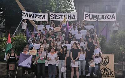 "Zaintza publikoak, komunitarioak eta guztionak" aldarrikatuko dituzte larunbat honetan