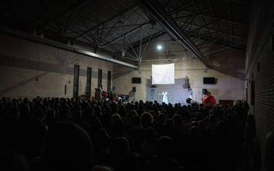 Palestinaren aldeko elkartasunak bete du San Jose auzoko parrokia