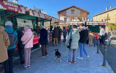 [ARGAZKI GALERIA]: Garaiko neguko azokaren epela, iruditan