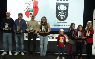 Gainezka egon da Kasinoa Altzarrate Sarien banaketa ekitaldian