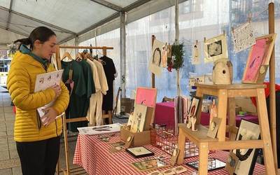 Eskuartean artisau taldeak azoka eta tailerrak egingo ditu abenduaren 20tik 24ra