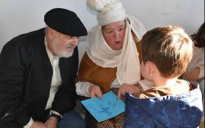 Olentzerok eta Mari Domingik jostailu bilketa egin dute Soxon