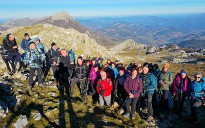 Aratzeko gailurrera izan da 2025eko azken irteera