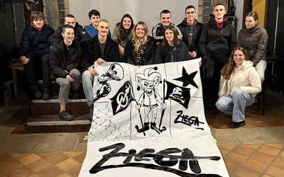 Gabonetarako egitarauaren berri eman du Bergarako Ziega Gazte Asanbladak