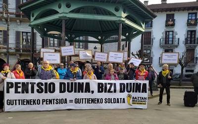 Urteko azken elkarretaratzea Lesakan egin dute Baztan-Bidasoko pentsiodunek