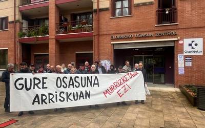 Lehen Mailako Arretako murrizketak salatu dituzte Elorrion