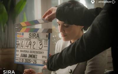 'Sira' eleberrian oinarritutako telesaila filmatzen ari dira Urduñan