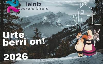 Leintz Eskola Kiroletik Gabon zoriontsuak opa dizkizuegu!