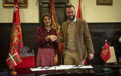 Gazteen emantzipazioa bultzatzeko hitzarmena sinatu dute Urduñako Udalak eta Eusko Jaurlaritzak