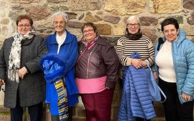 [ARGAZKIAK] Malerrekako jubiloteken topaketa egin dute Narbarten