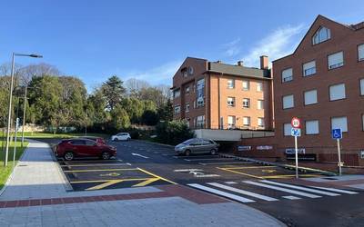 Lantzarteko aparkalekua inauguratu dute