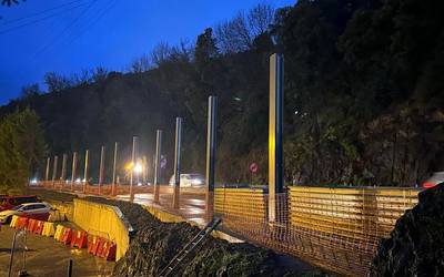 Asteburuan bukatuko dituzte San Josepen zarataren aurkako pantailak jartzeko lanak