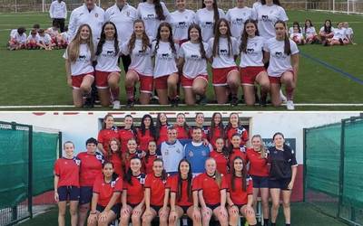 Aurrerako eta Baztango neska gazteek futbol derbia izanen dute igande arratsaldean Leitzan