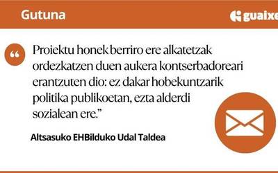 EH Bildu Altsasuko 2026ko aurrekontu proiektuaz