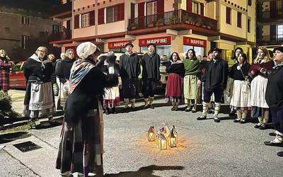 Astelehenean eginen dituzte eguberrietako entseguak Beran