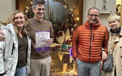 Altuna Lurrindegiak jaso du aurtengo Arrasateko erakusleiho lehiaketako lehen saria