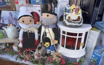 Gaurtik aurrera bozkatu daiteke Antzuolako Gabonetako lehen erakusleiho lehiaketan