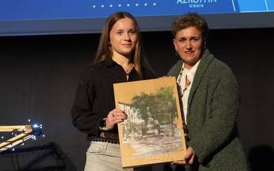 Luken Orbegozo izendatu dute urteko kirolari onena