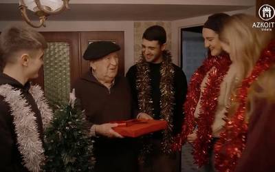 Gabonak zoriontzeko bideoa kaleratu du udalak