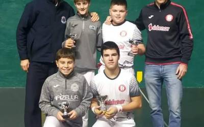 Aitzol Garate txapeldun, eta Denis Santos nahiz Lur Juaristi azpitxapeldun