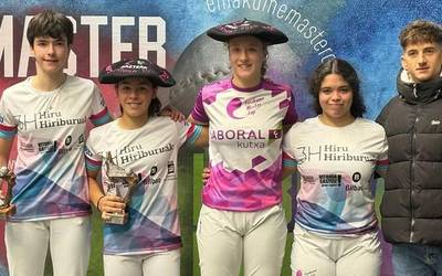 Alize Sagardui goizuetarrak lau eta erdiko txapelketa irabazi du promesa mailan