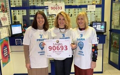 Gabonetako Loteriaren hirugarren saria Zumaian egokitu da