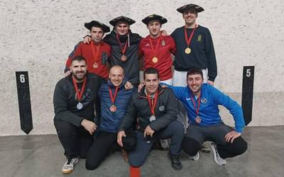 Eskualdeko ordezkaritza zabala izan da Nafarroako paleta goma txapelketako finaletan