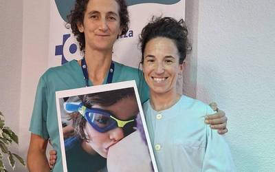 Elgoibarrera joan da Amagandiko Edoskitzeari buruzko X. Argazki Lehiaketako saria