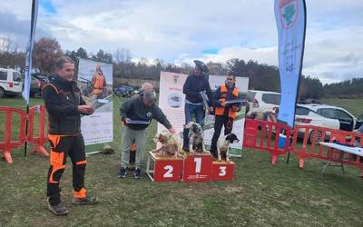 Aitor Apeztegia sunbildarra hirugarren izan da oilagor ehizako autonomia arteko lehen txapelketan