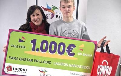 1.000 euroko Gabonetako Zozketa, Laudio Berrikusirekin