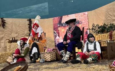 [ARGAZKI GALERIA] Olentzero eta Mari Domingi Durangaldera iritsi dira