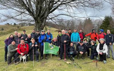 Lesakako Beti Gazte elkarteko mendizaleak Aiako Harrira joanen dira igandean